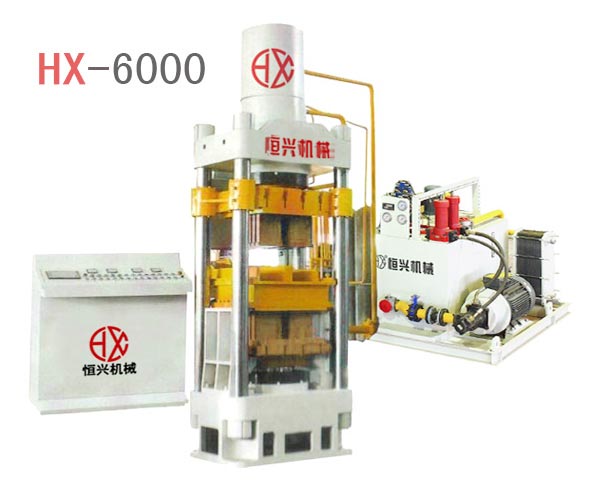 靜壓(ya)磚機 HX600免托(tuo)闆磚機