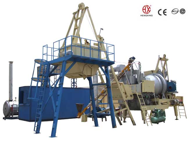 模塊(kuai)強制式瀝青(qing)混凝土攪拌(bàn)設備
